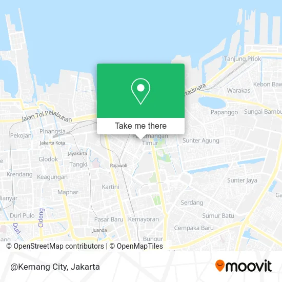 @Kemang City map