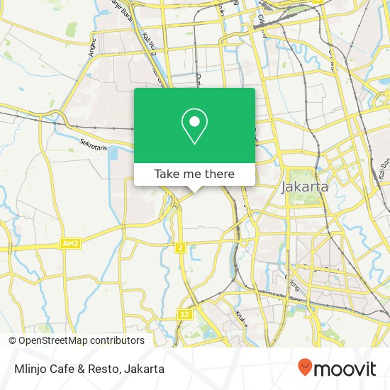 Mlinjo Cafe & Resto map