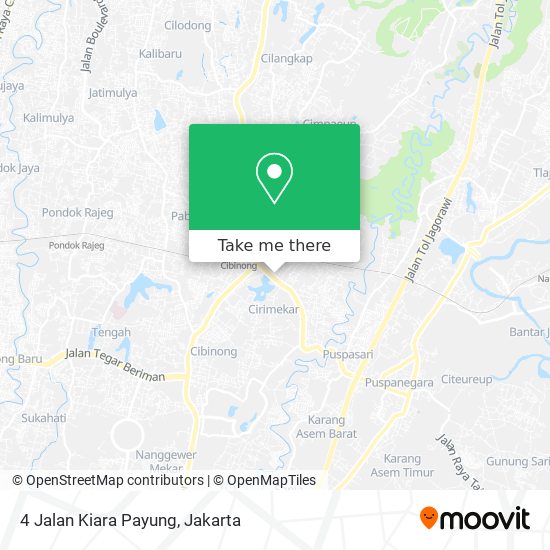 4 Jalan Kiara Payung map