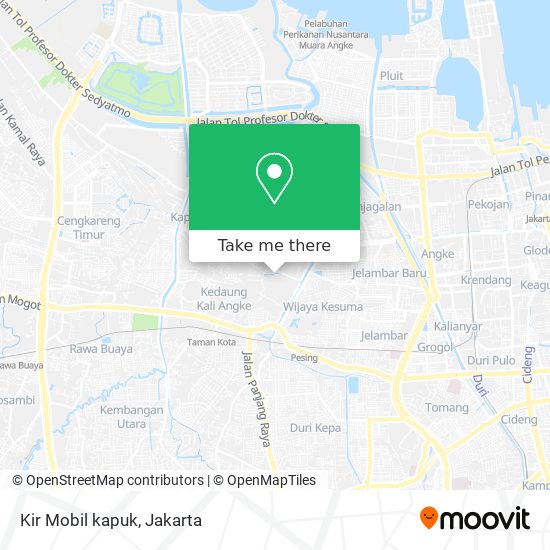 Kir Mobil kapuk map