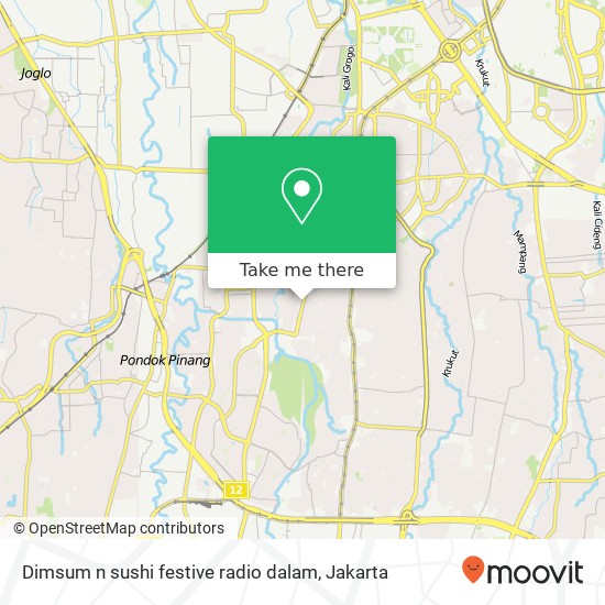Dimsum n sushi festive radio dalam map