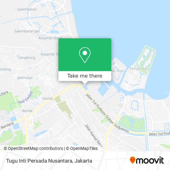 Tugu Inti Persada Nusantara map