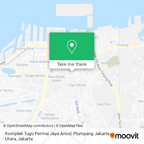 Komplek Tugu Permai Jaya Ancol, Plumpang Jakarta Utara map