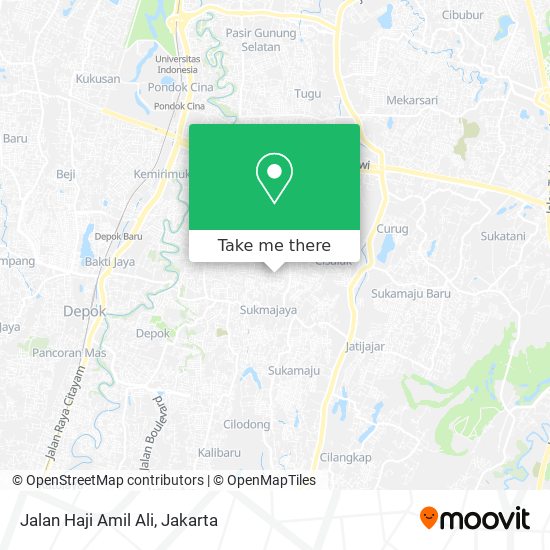 Jalan Haji Amil Ali map