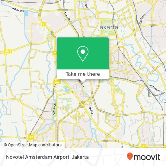 Novotel Amsterdam Airport map