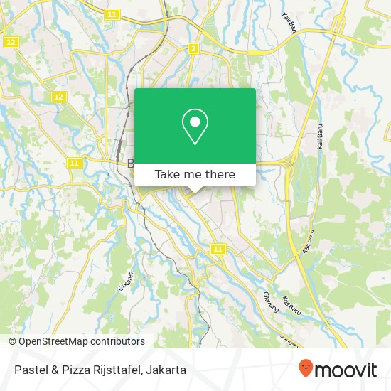 Pastel & Pizza Rijsttafel map