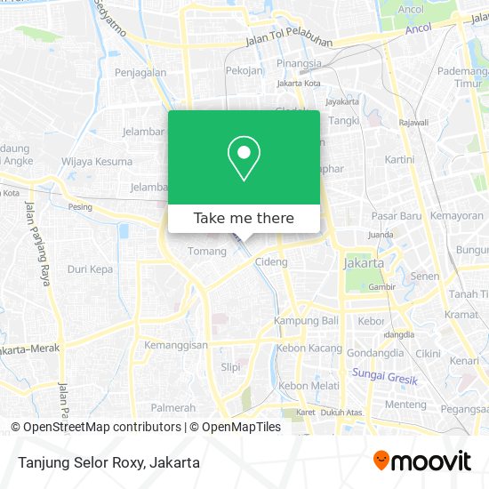 Tanjung Selor Roxy map