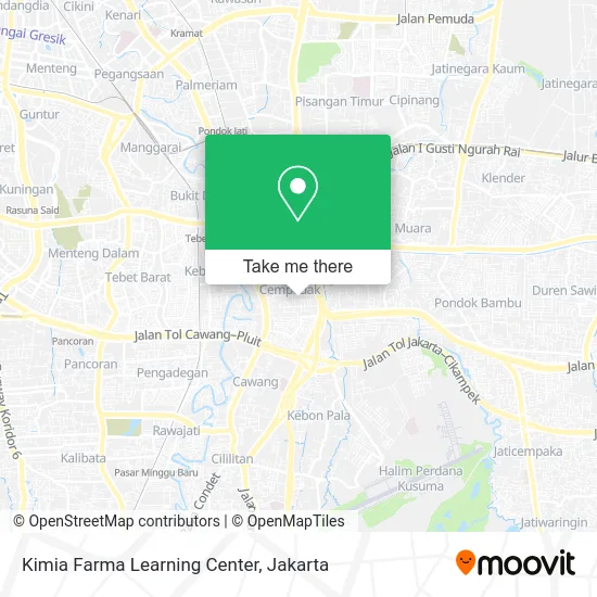 Kimia Farma Learning Center map