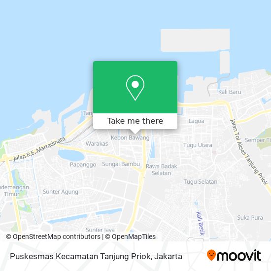 Puskesmas Kecamatan Tanjung Priok map