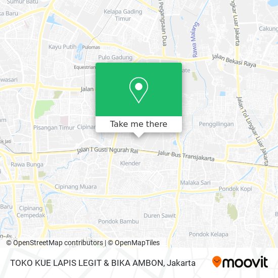 TOKO KUE LAPIS LEGIT & BIKA AMBON map