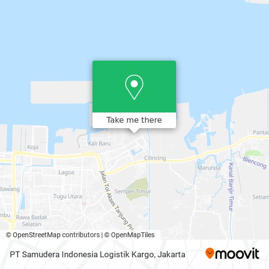 PT Samudera Indonesia Logistik Kargo map