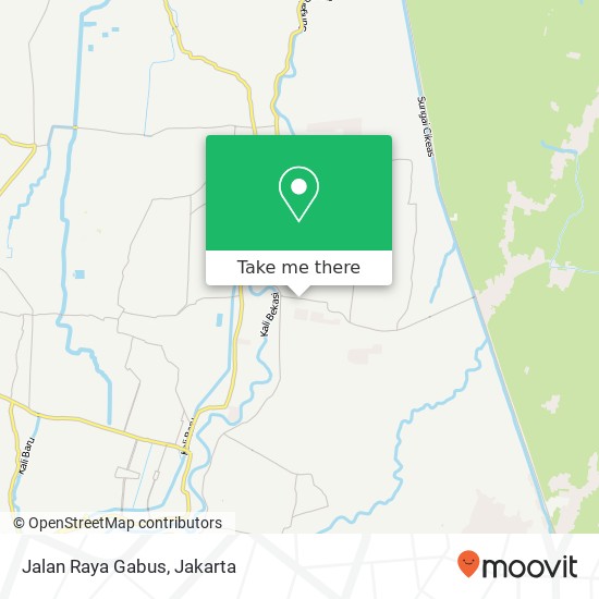 Jalan Raya Gabus map