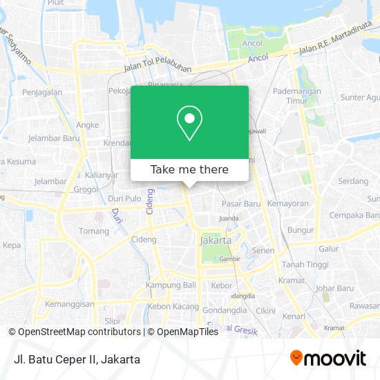 Jl. Batu Ceper II map