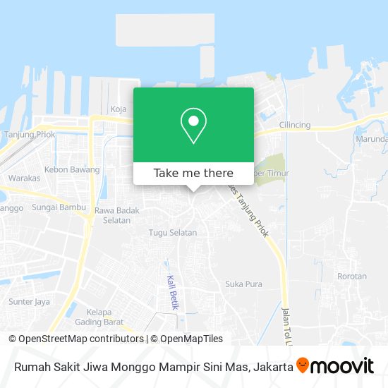 Rumah Sakit Jiwa Monggo Mampir Sini Mas map