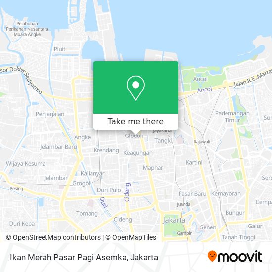 Ikan Merah Pasar Pagi Asemka map