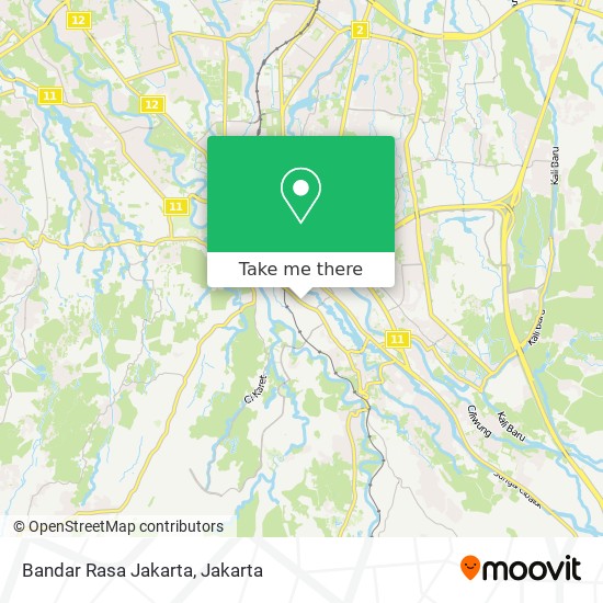 Bandar Rasa Jakarta map