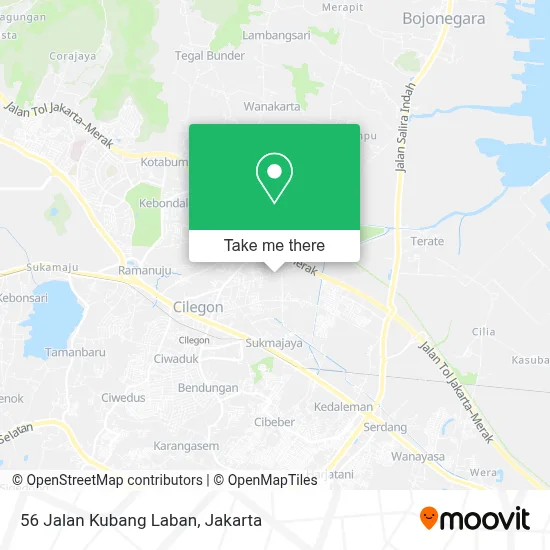 56 Jalan Kubang Laban map
