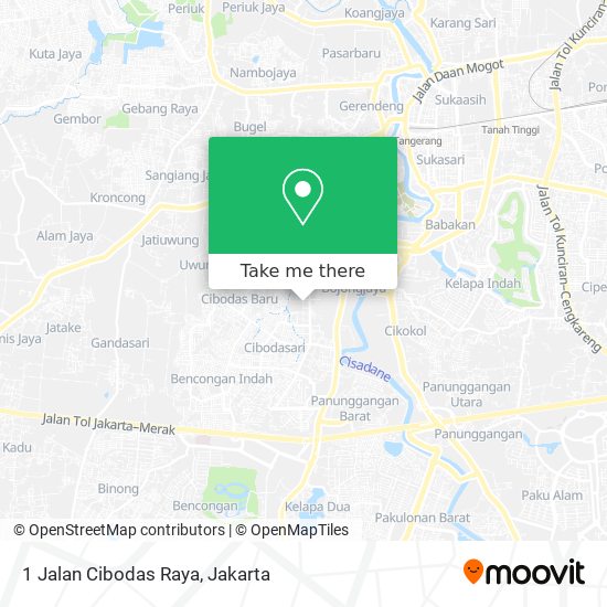 1 Jalan Cibodas Raya map