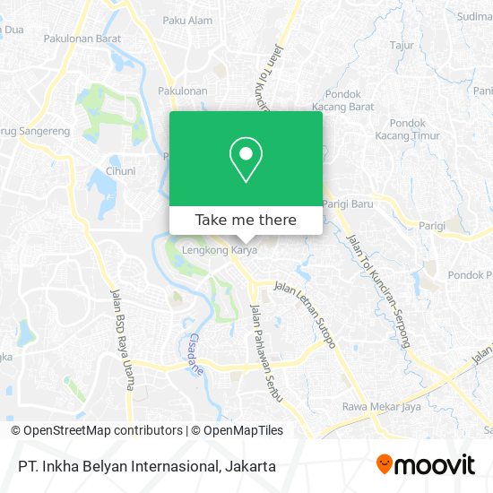 PT. Inkha Belyan Internasional map