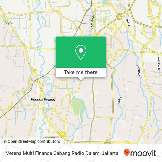 Verena Multi Finance Cabang Radio Dalam map