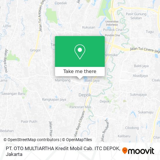 PT. OTO MULTIARTHA Kredit Mobil Cab. ITC DEPOK map