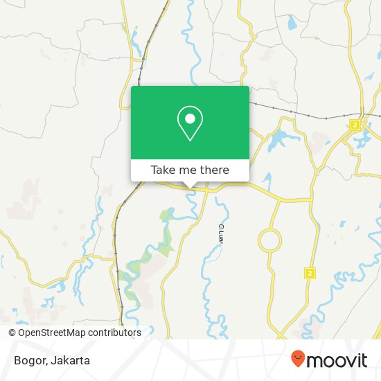 Bogor map