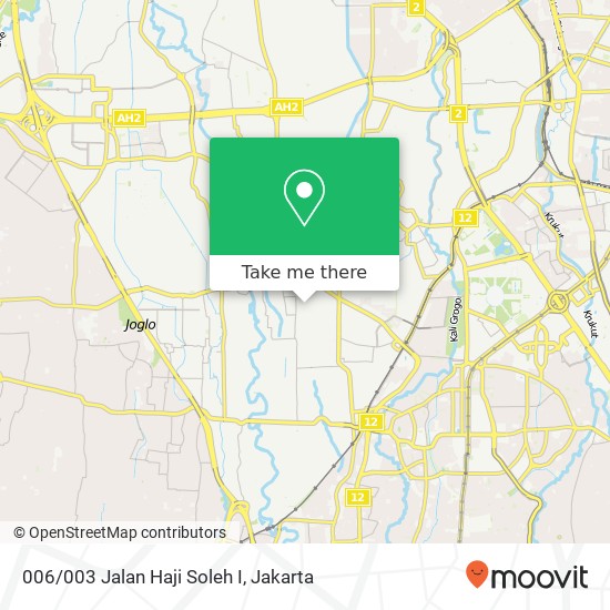 006/003 Jalan Haji Soleh I map