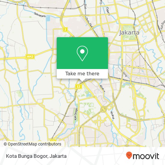 Kota Bunga Bogor map