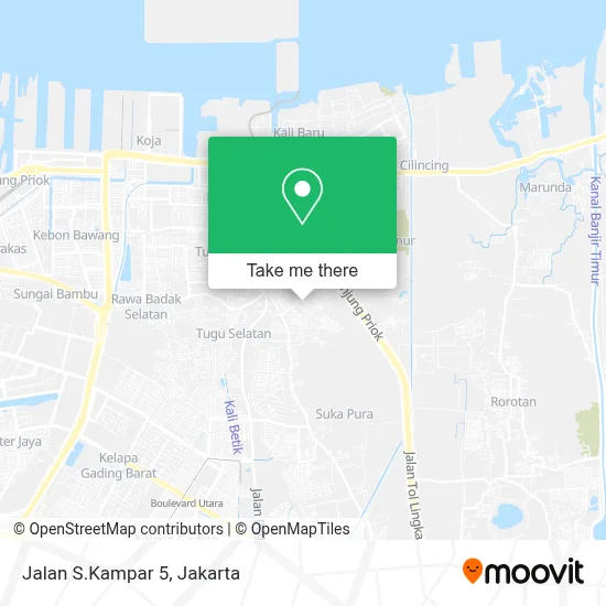 Jalan S.Kampar 5 map