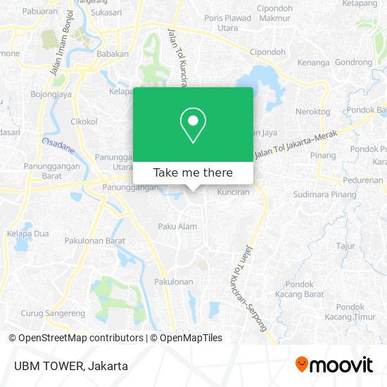 UBM TOWER map