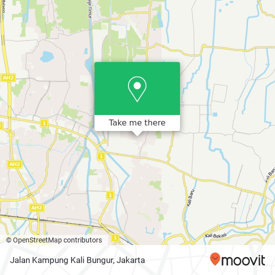 Jalan Kampung Kali Bungur map