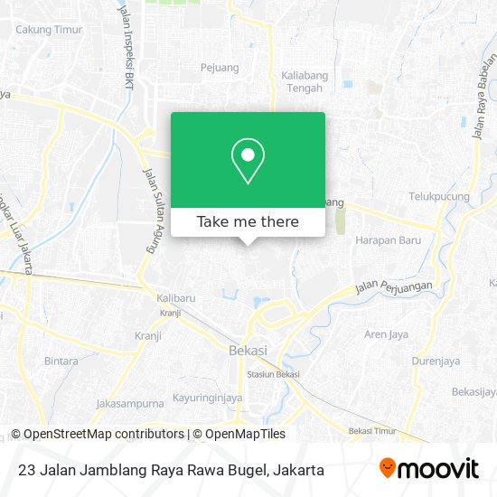 23 Jalan Jamblang Raya Rawa Bugel map