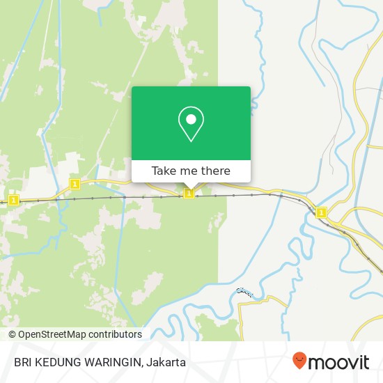 BRI KEDUNG WARINGIN map