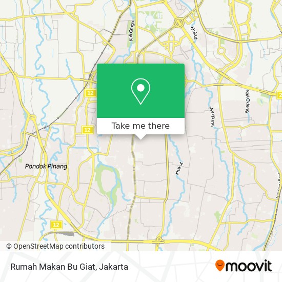 Rumah Makan Bu Giat map