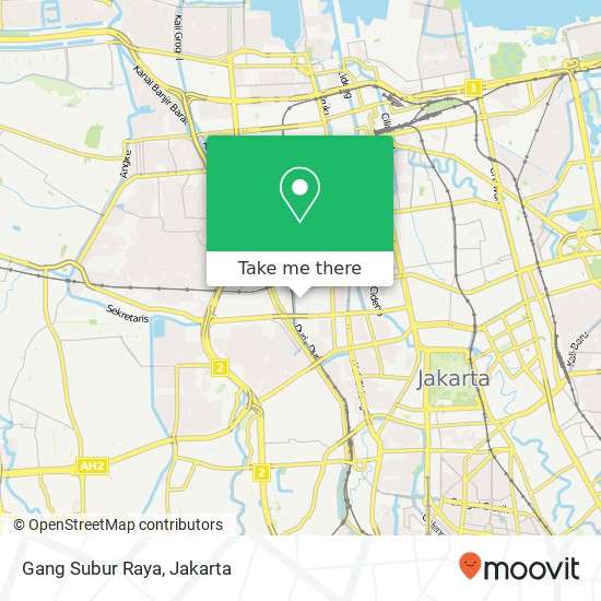 Gang Subur Raya map