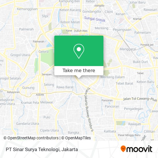 PT Sinar Surya Teknologi map
