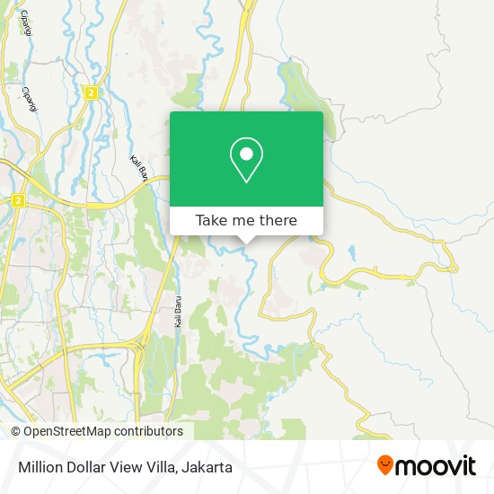 Million Dollar View Villa map