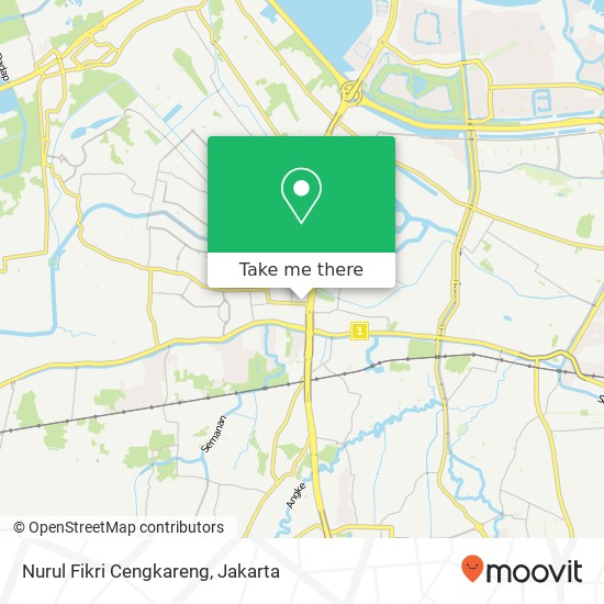 Nurul Fikri Cengkareng map