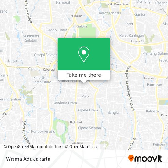 Wisma Adi map