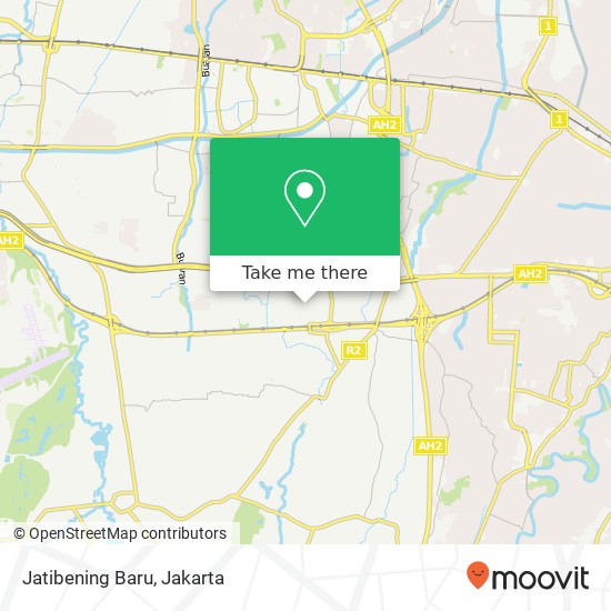 Jatibening Baru map