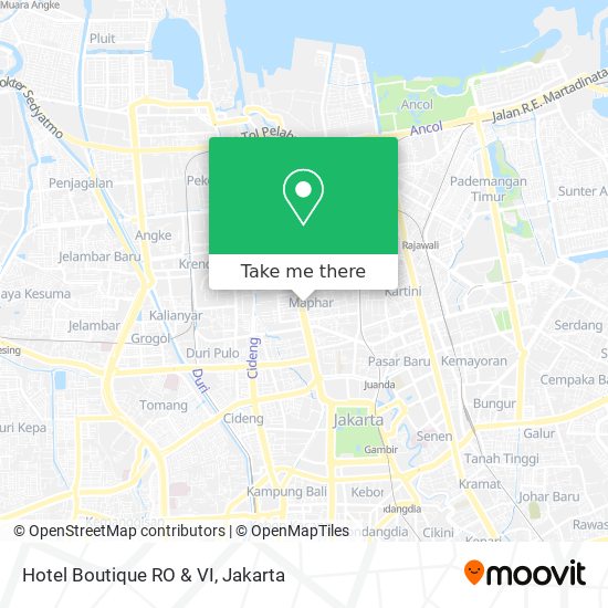 Hotel Boutique RO & VI map