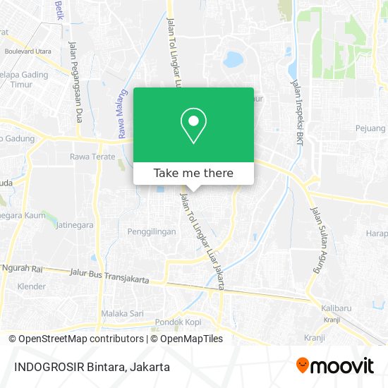 INDOGROSIR Bintara map