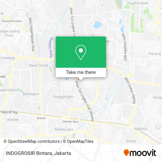 INDOGROSIR Bintara map