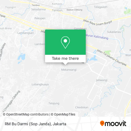 RM Bu Darmi (Sop Janda) map
