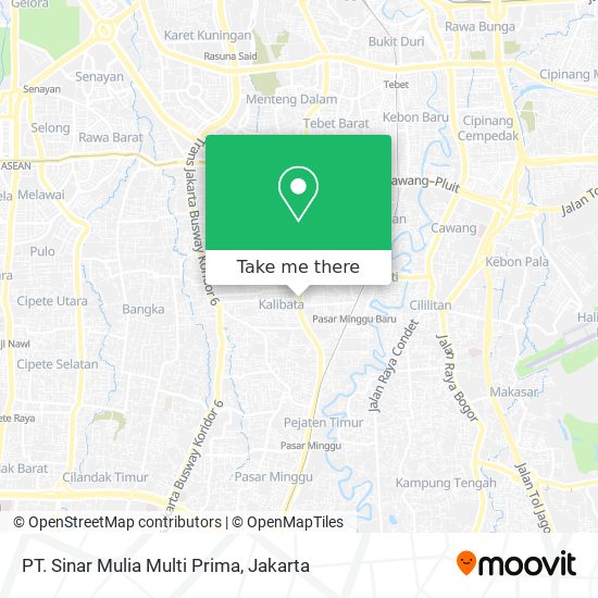 PT. Sinar Mulia Multi Prima map