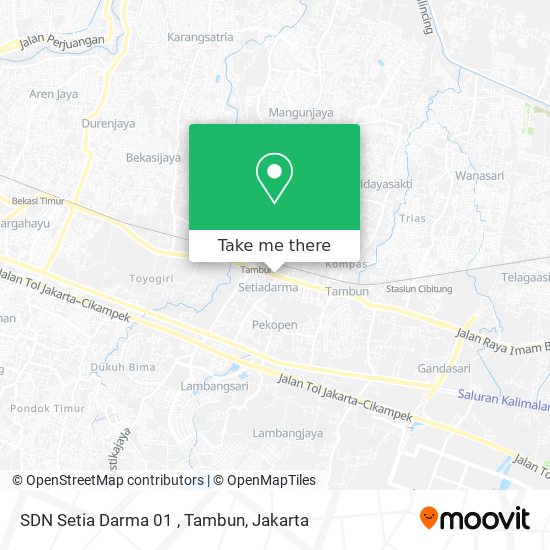 SDN Setia Darma 01 , Tambun map