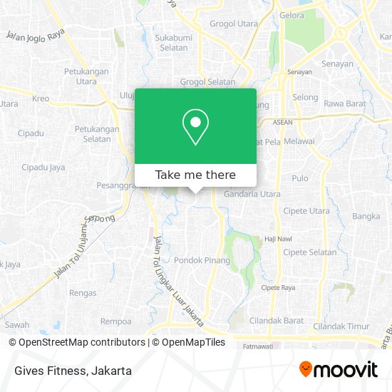 Gives Fitness map