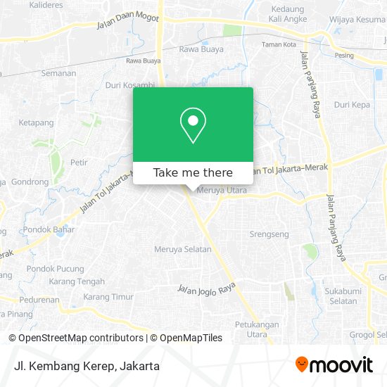 Jl. Kembang Kerep map