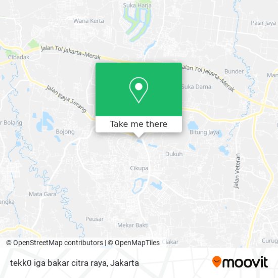 tekk0 iga bakar citra raya map