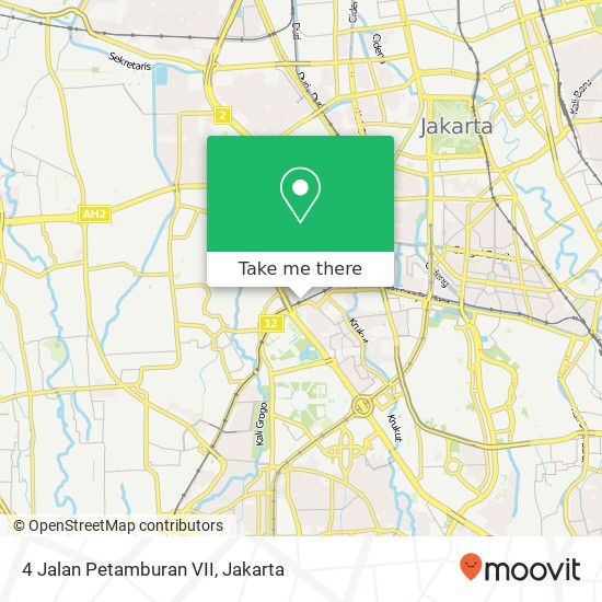 4 Jalan Petamburan VII map